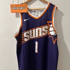 Men’s Nike Purple Devin Booker Authentic Suns Basketball Jersey